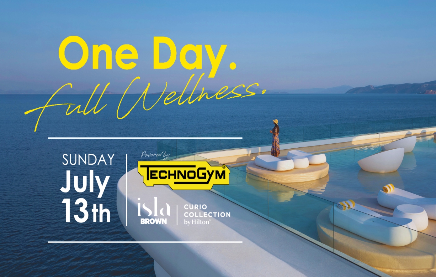 Ζήστε το απόλυτο καλοκαιρινό reset με την Technogym &amp; τα Brown Hotels